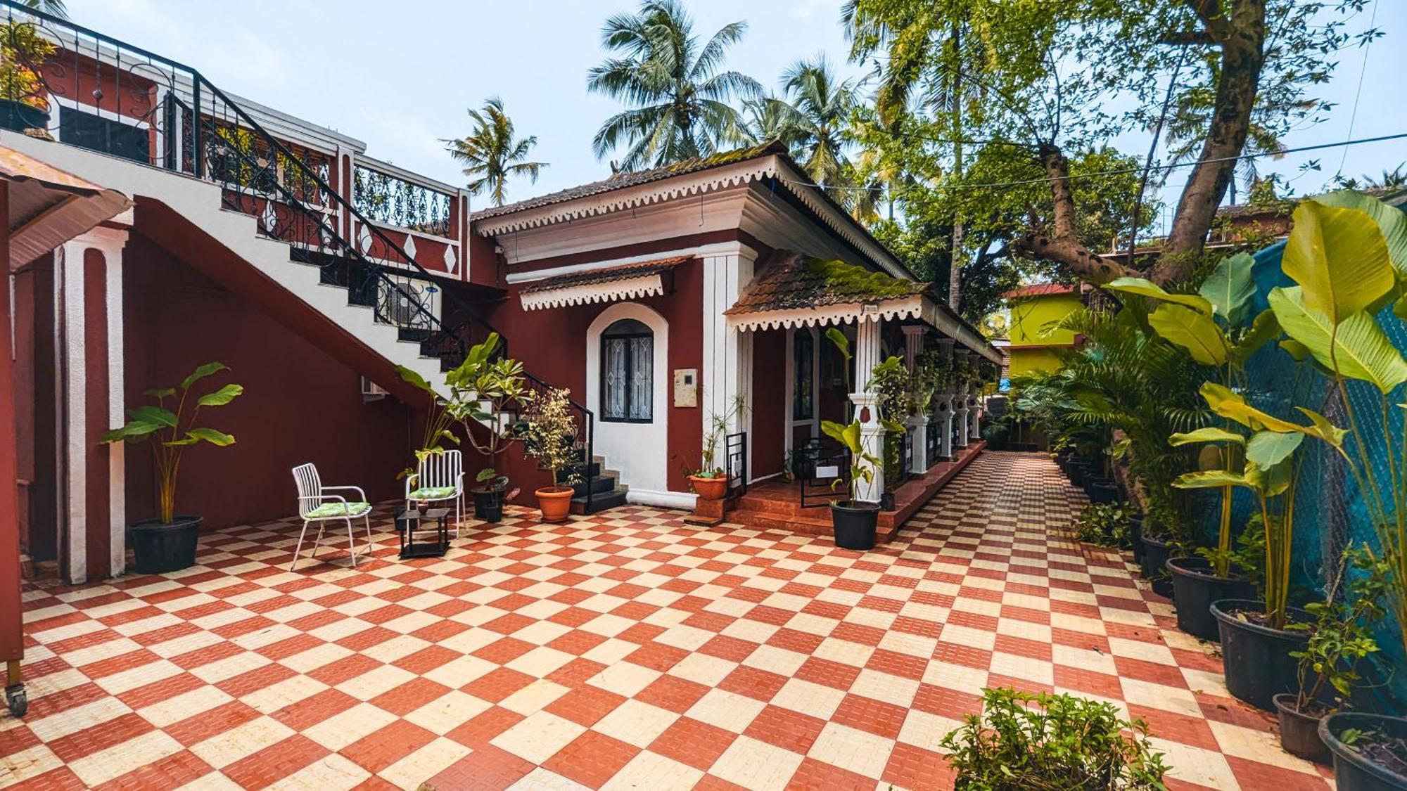 The First House By V3Homestay 4Bhk Private Pool Calangute Luaran gambar